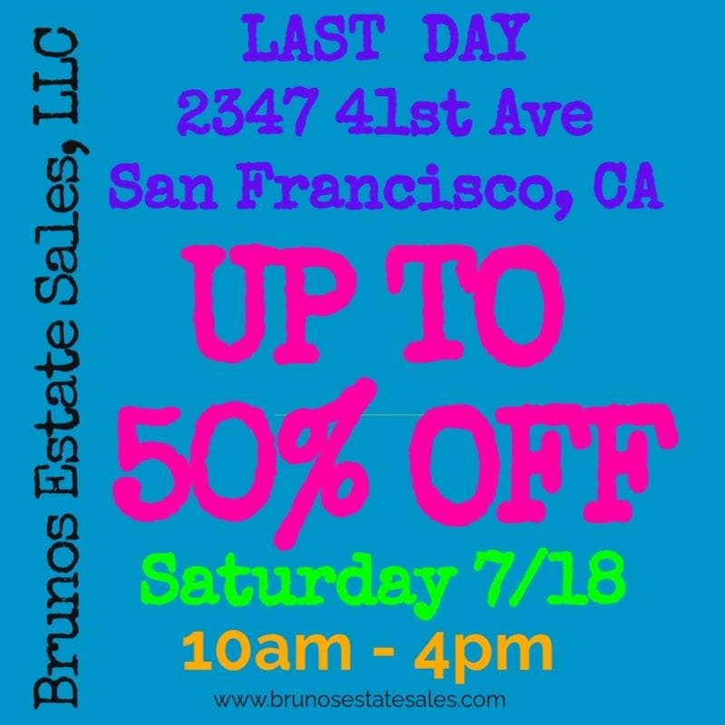 Up to 50% off on Saturday - San Francisco Estate Sale - A master woodworker's home photo 1