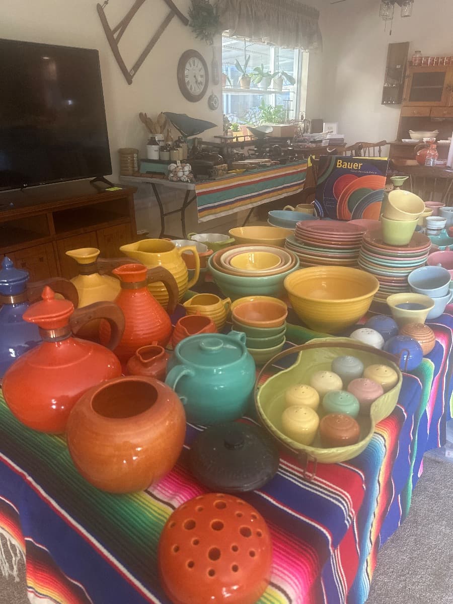 50% OFF!!! SUNDAY “FUN”DAY!!! 9:30-1:00!!! BAUER POTTERY COLLECTORS JACKPOT!!! photo 1
