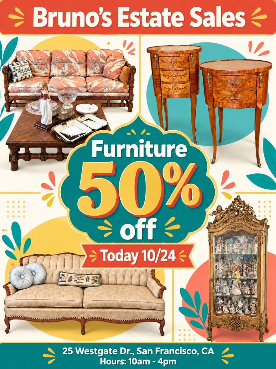 Bruno's presents a collectors heaven sale in San Francisco photo 1