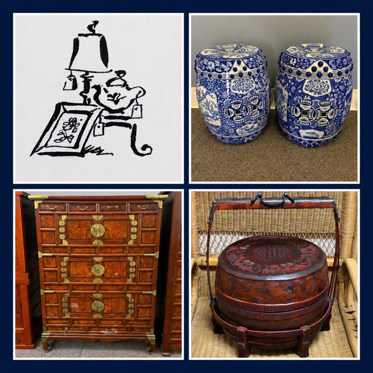 NKC Estate Sale:Global Collections From a Lifetime Teaching Children on Military Bases photo 1