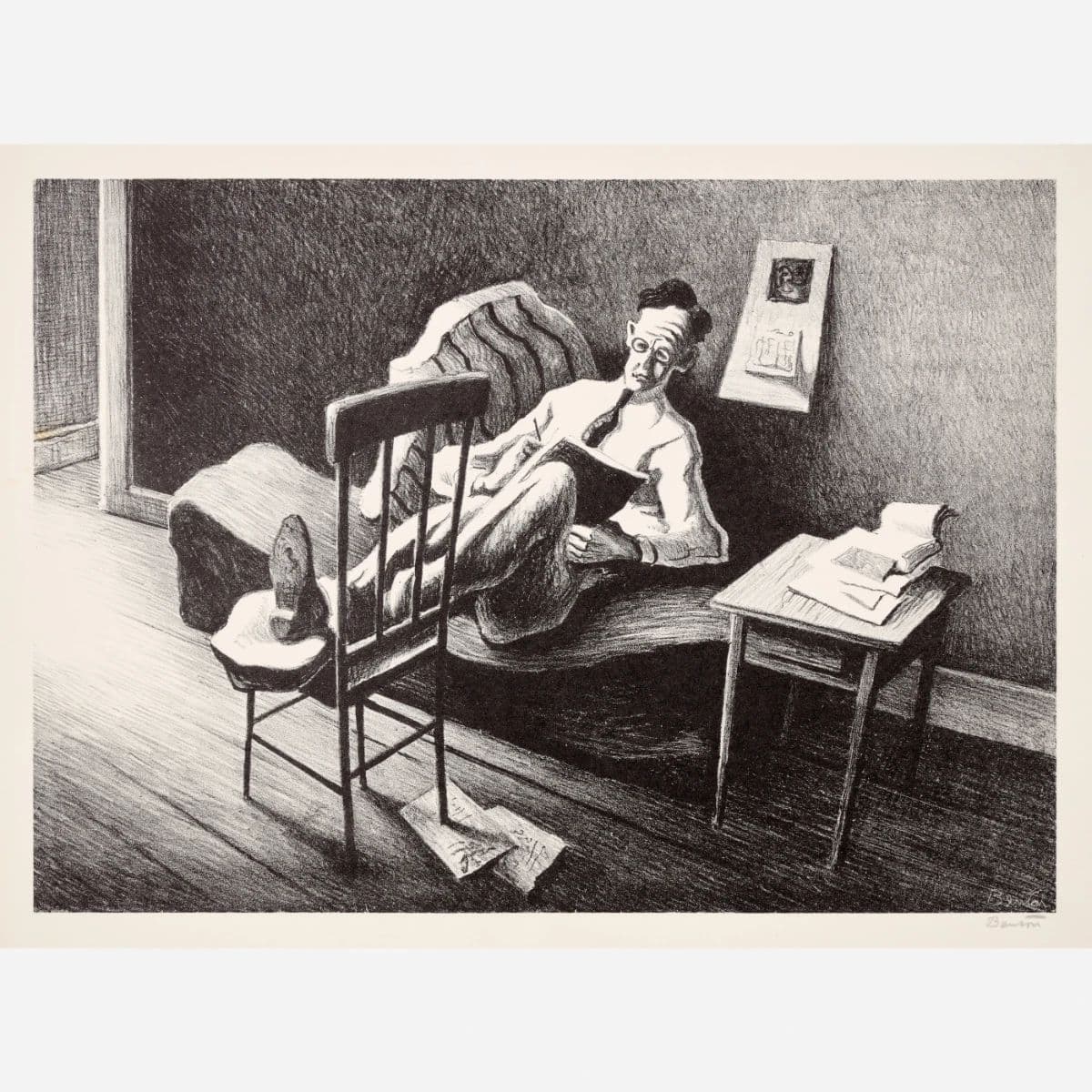 Lithographs of Thomas Hart Benton: The Clarence R. Decker Collection photo 7