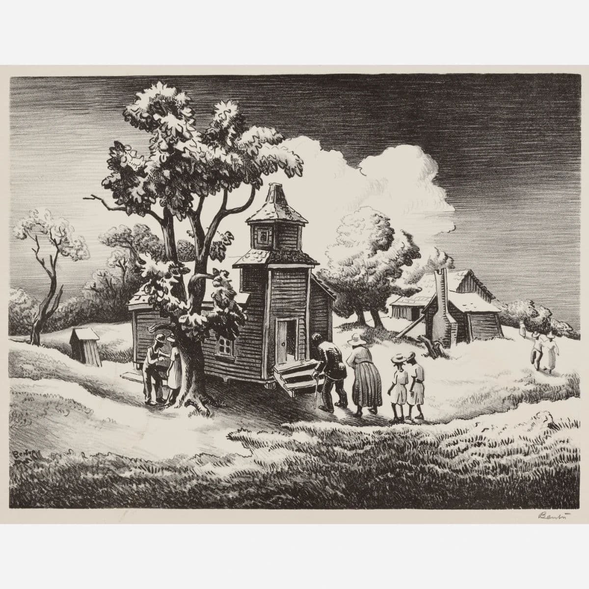 Lithographs of Thomas Hart Benton: The Clarence R. Decker Collection photo 8