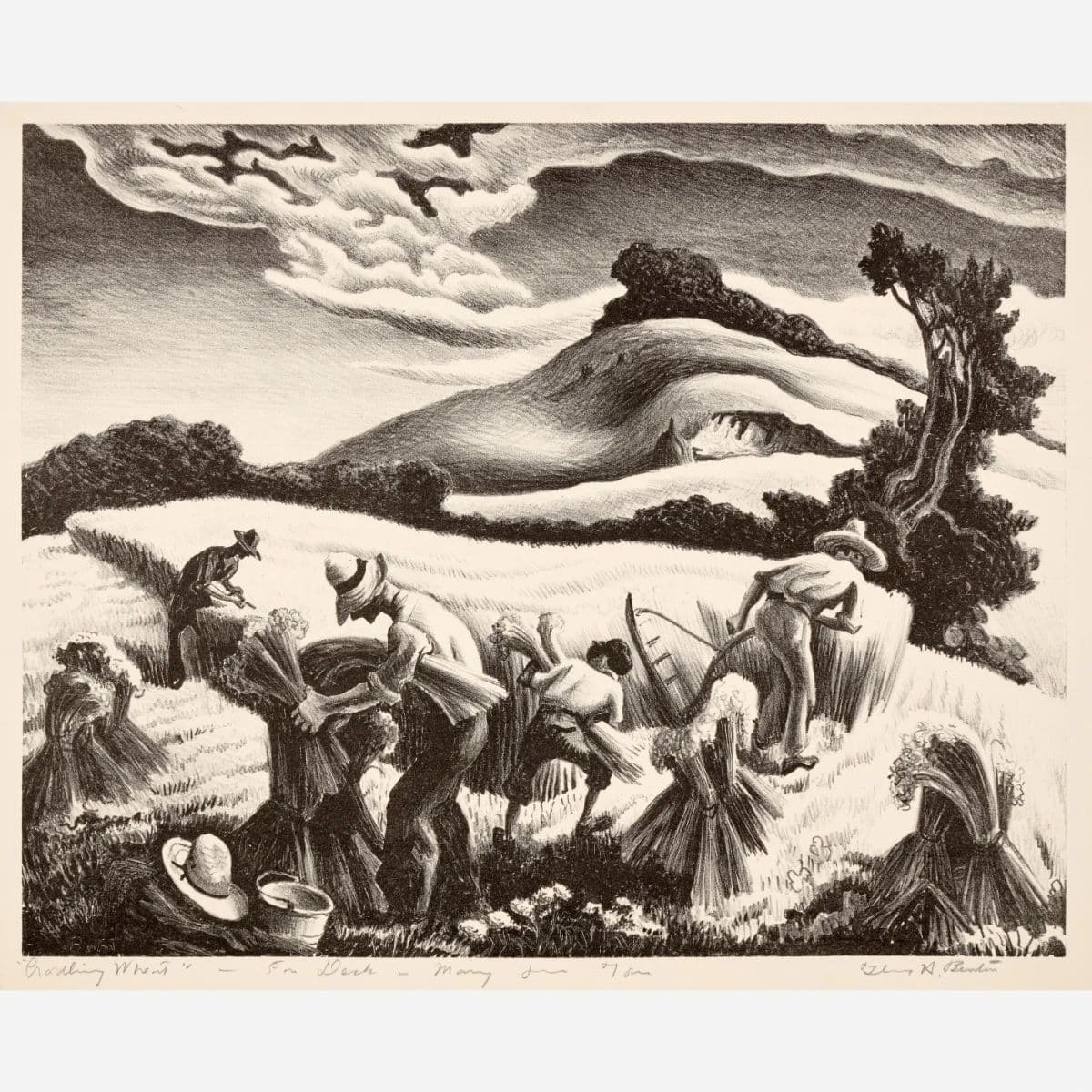 Lithographs of Thomas Hart Benton: The Clarence R. Decker Collection photo 9