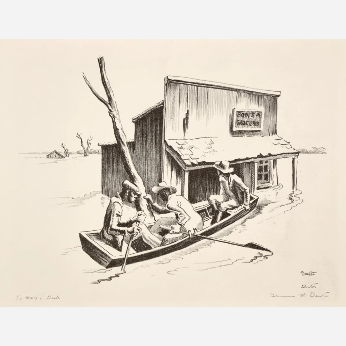 Lithographs of Thomas Hart Benton: The Clarence R. Decker Collection photo 2
