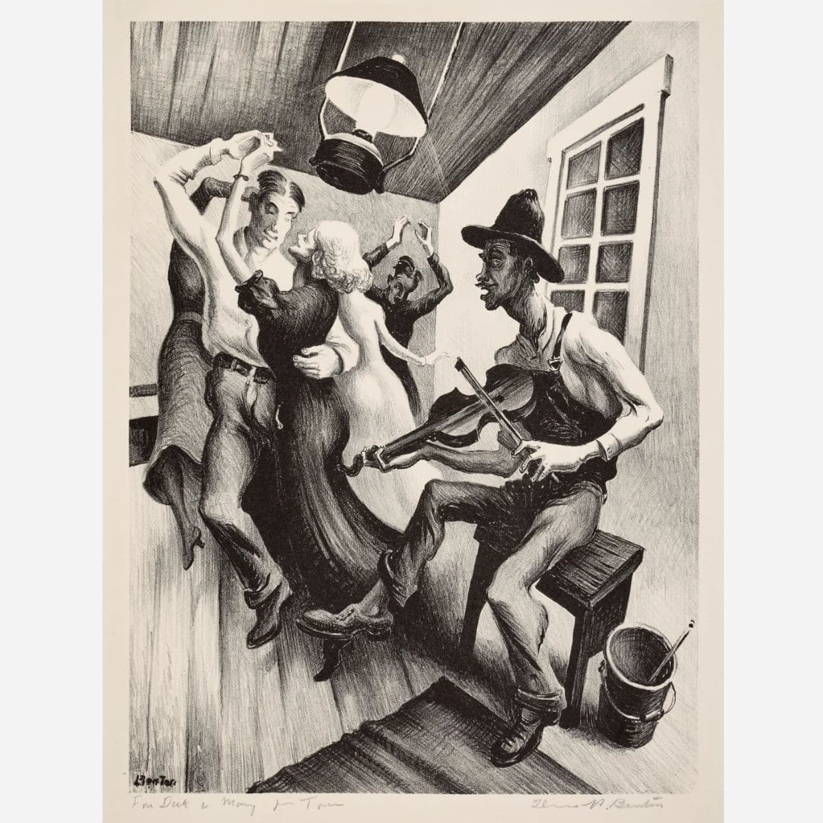 Lithographs of Thomas Hart Benton: The Clarence R. Decker Collection photo 3
