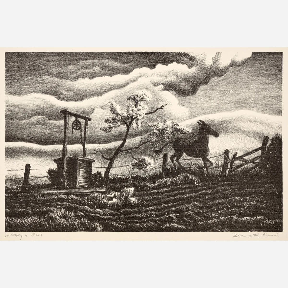 Lithographs of Thomas Hart Benton: The Clarence R. Decker Collection photo 12