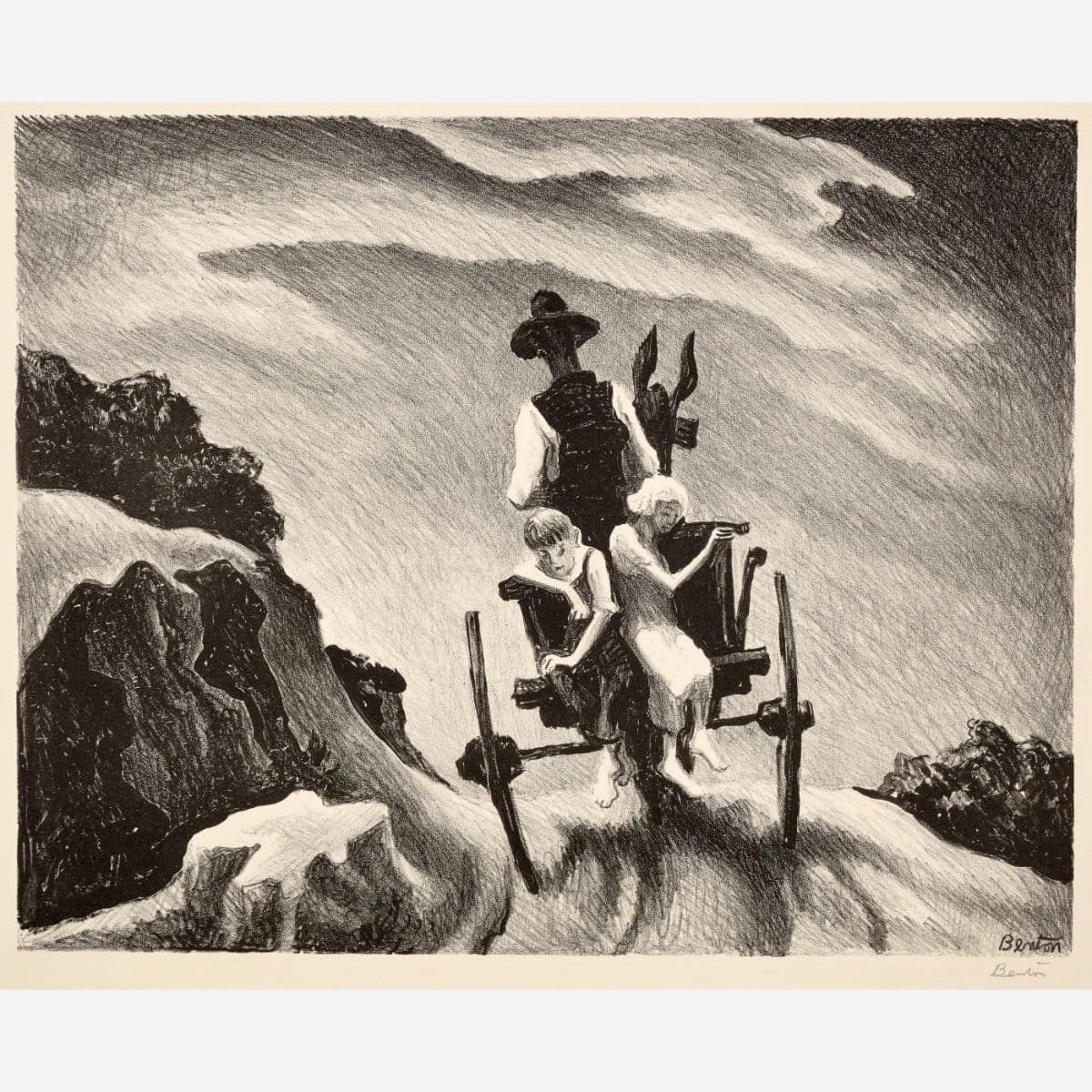 Lithographs of Thomas Hart Benton: The Clarence R. Decker Collection photo 1
