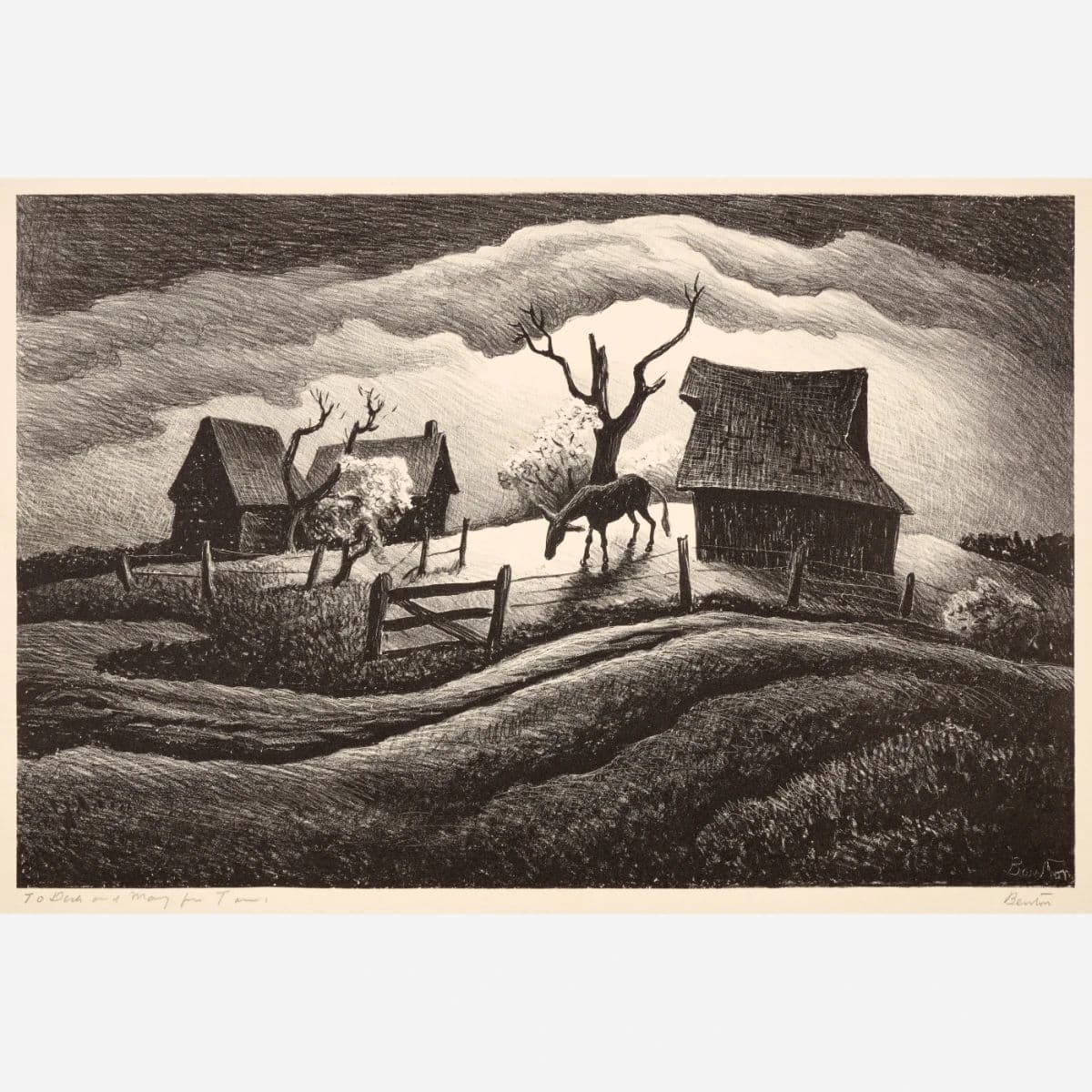 Lithographs of Thomas Hart Benton: The Clarence R. Decker Collection photo 6