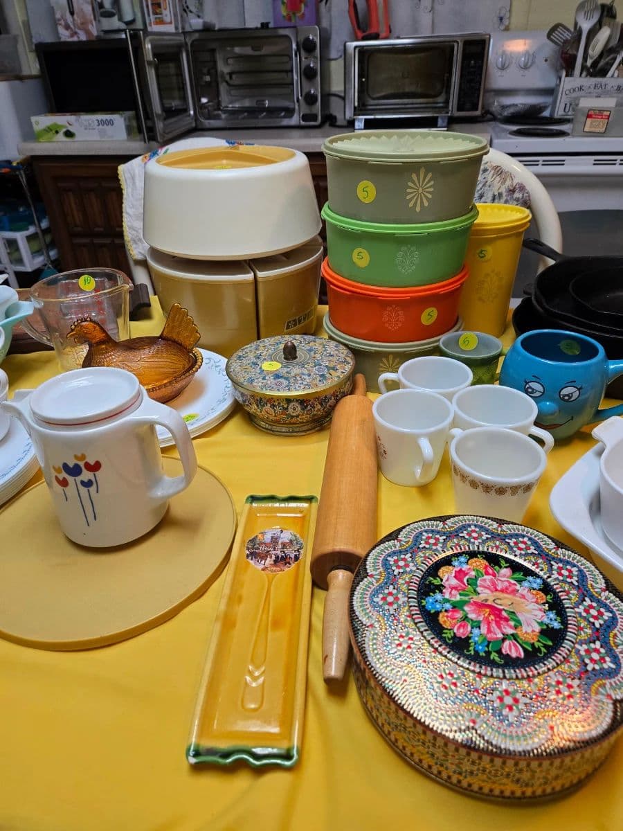 Estate Sale, Jewelry, Watches, Disney Collectables,VCR/DVD, Pyrex, Vintage, Furniture and much more! photo 5
