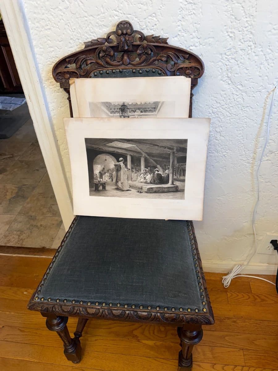 HOLLYWOOD HILLS 1 DAY TOMORROW-MONDAY! VICTORIAN DINING & CURIO CABINET $600.00 & $700.00 ONLY! photo 12