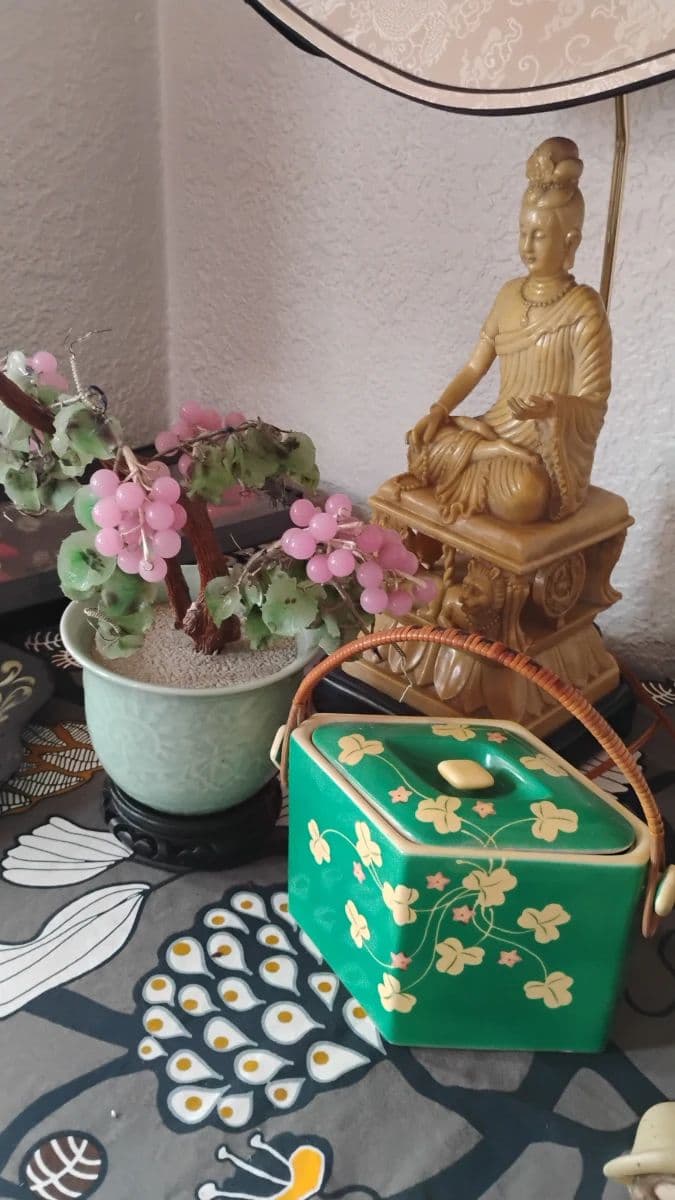 Detroit Mary Grove Conservancy Area Vintage Furniture Jewelry Glassware Asian Influence photo 1