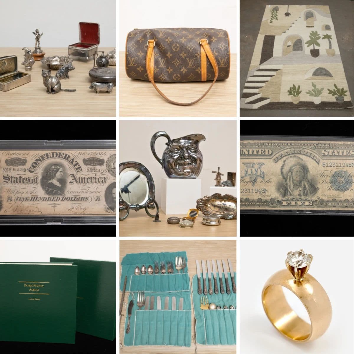 Kansas City U.S. Paper Currency, Fine Art & Designer Furnishings Sale photo 1