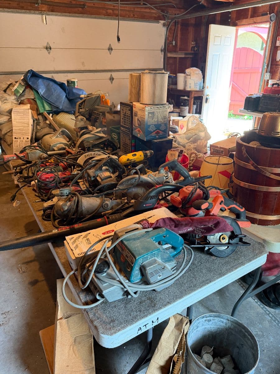 Lets Make A Deal - Ham Lake Sale - Contractor’s Cache Estate Sale — Tools, Antiques & More photo 1