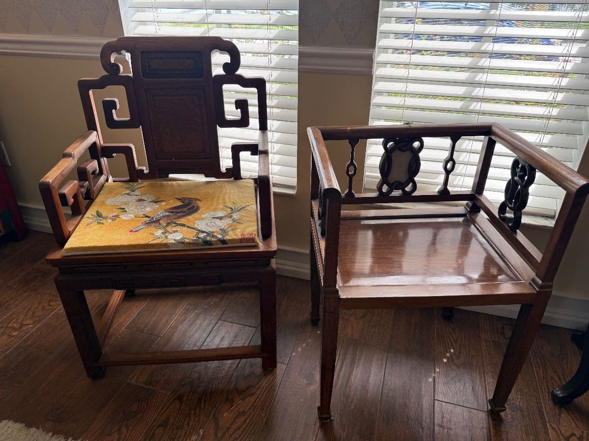 Eclectic Curated Home Asian, Art, Opium bed, African Mask and more photo 5