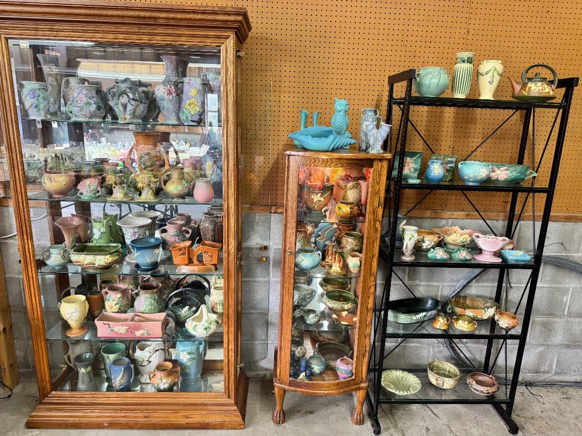 Huge Antique Pottery, Depression Glass, Christmas, Decor, Candles, Crocksmuch more Sale photo 1