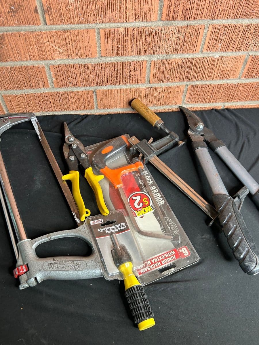 Tons of tools, lots of vintage items, old cameras, decor/home items, sterling and so much more. photo 8
