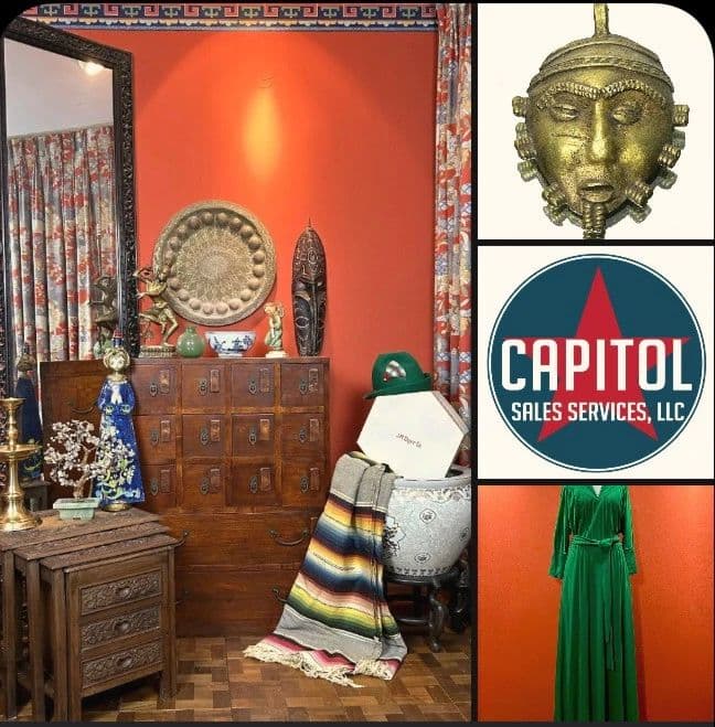 THE ESTATE SALE THAT IS EXCEPTIONAL - PART 3  BOHO ESTATE OF WORLD TRAVELER DURING THE MID CENTURY photo 1