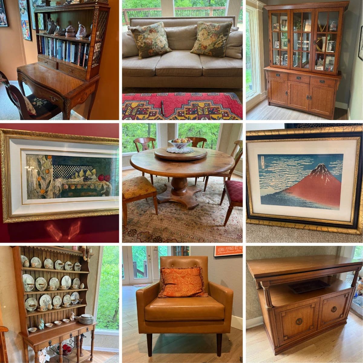 Eclectic Art & Vintage Filled Briarcliff Estate Sale photo 1