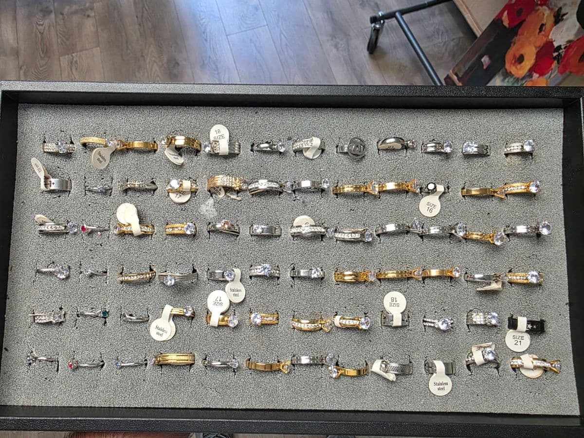 JUST DROPPED: Stainless Steel Rings 3/$30 Unisex | Costume & Vintage Rings | 100s to Dig Through | photo 9