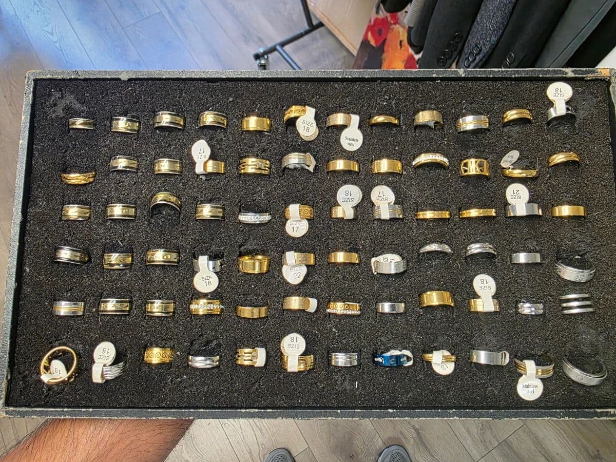 JUST DROPPED: Stainless Steel Rings 3/$30 Unisex | Costume & Vintage Rings | 100s to Dig Through | photo 7