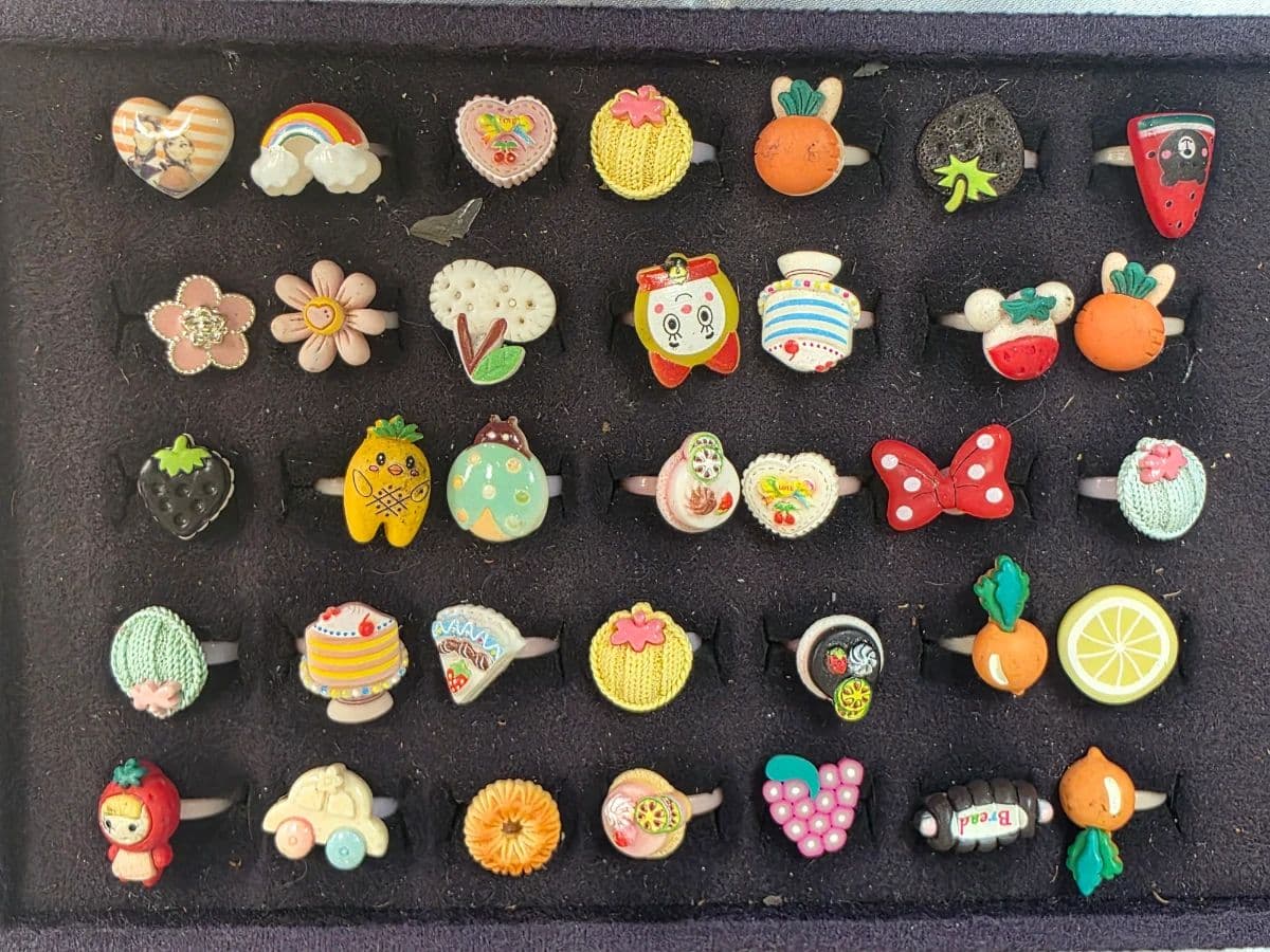 SEVERAL Rings 3/$28 Unisex | Costume & Vintage Rings | 100s to Dig Through | VTG ARTWORK / PAINTINGS photo 7