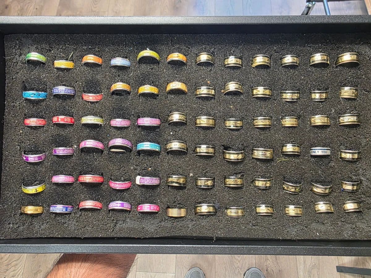 JUST DROPPED: Stainless Steel Rings 3/$30 Unisex | Costume & Vintage Rings | 100s to Dig Through | photo 4