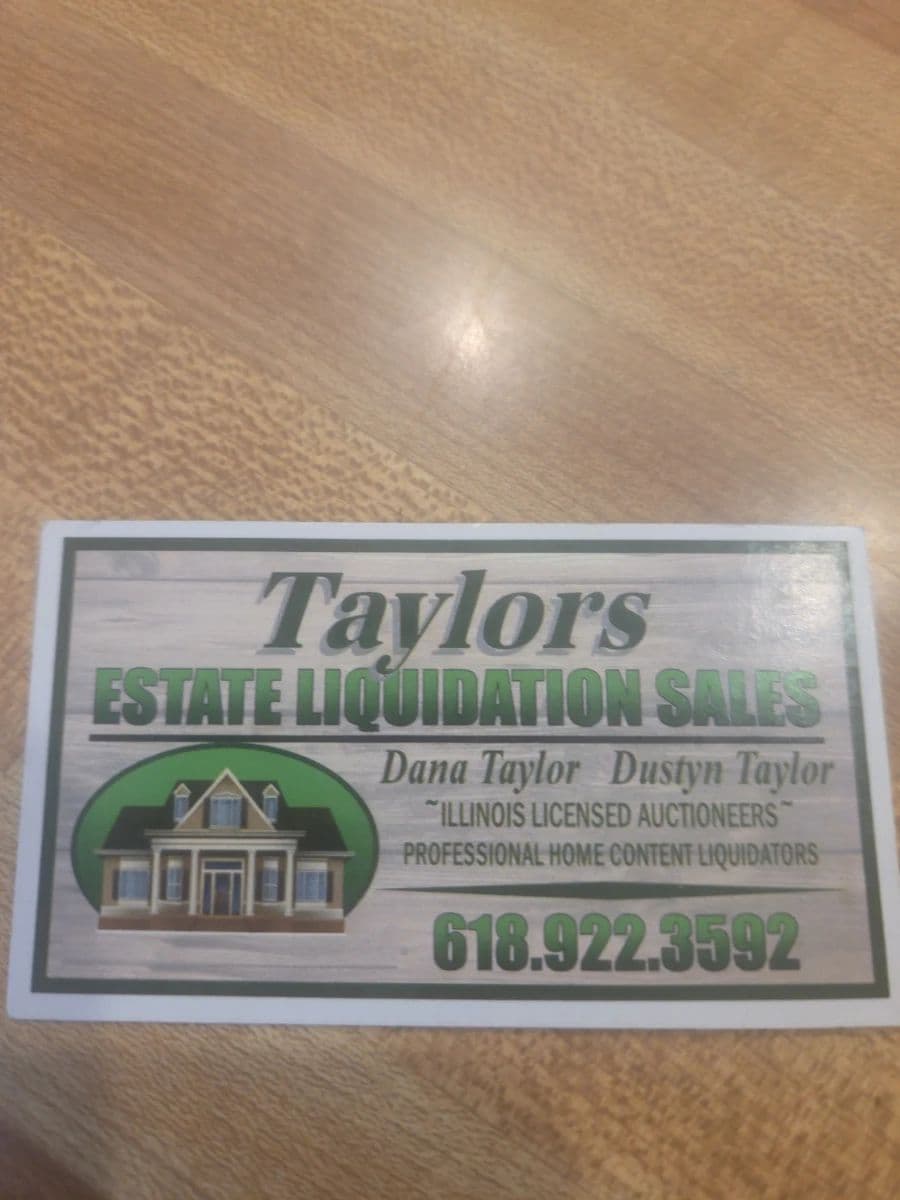 Dana Taylor and Dustyn Taylor Taylors Estate and Auction Liquidation Service photo 2