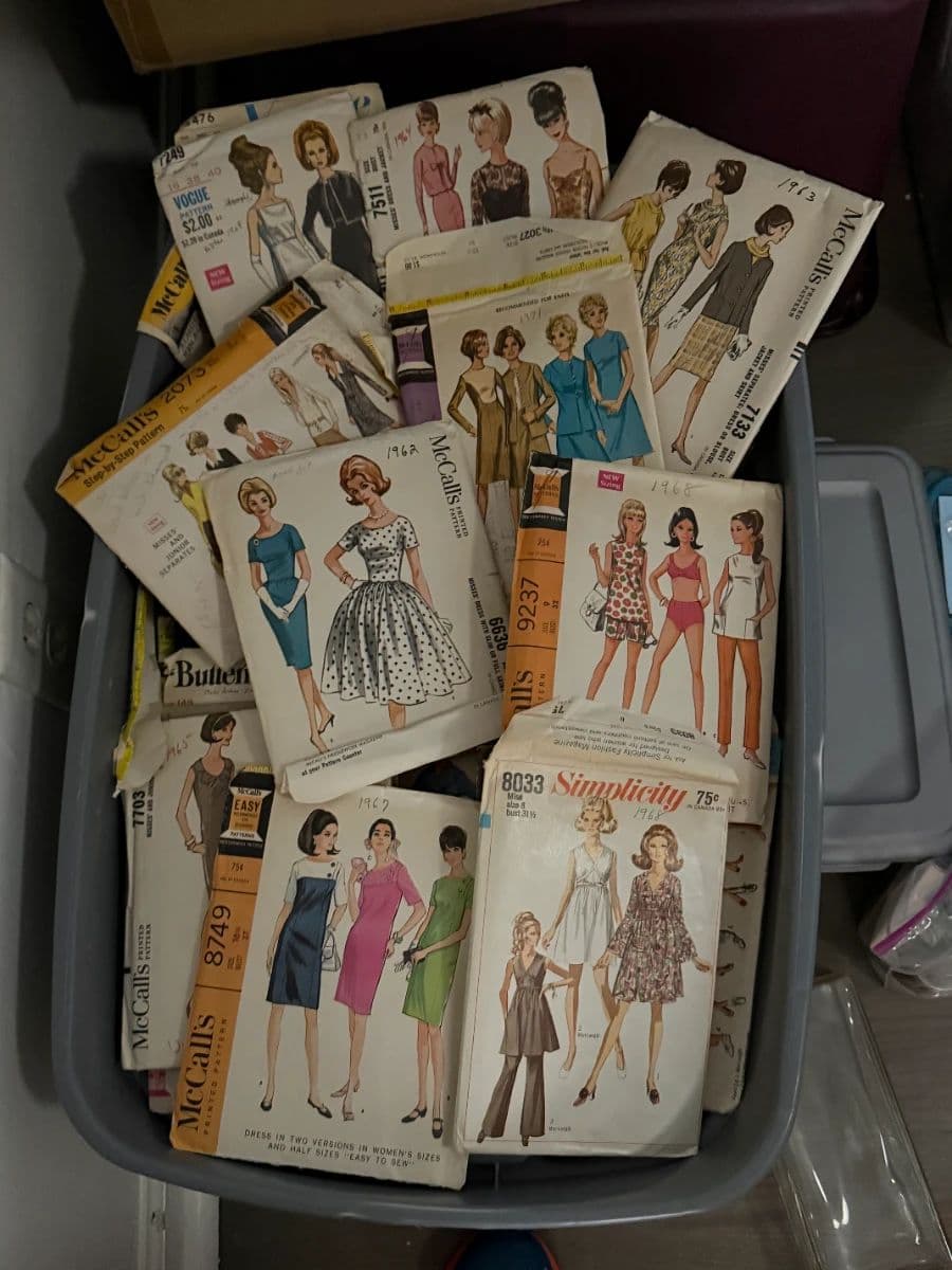 Lifetime Seamstress Collection + Designer Closet, Antiques, Art & Decor Estate Sale photo 1