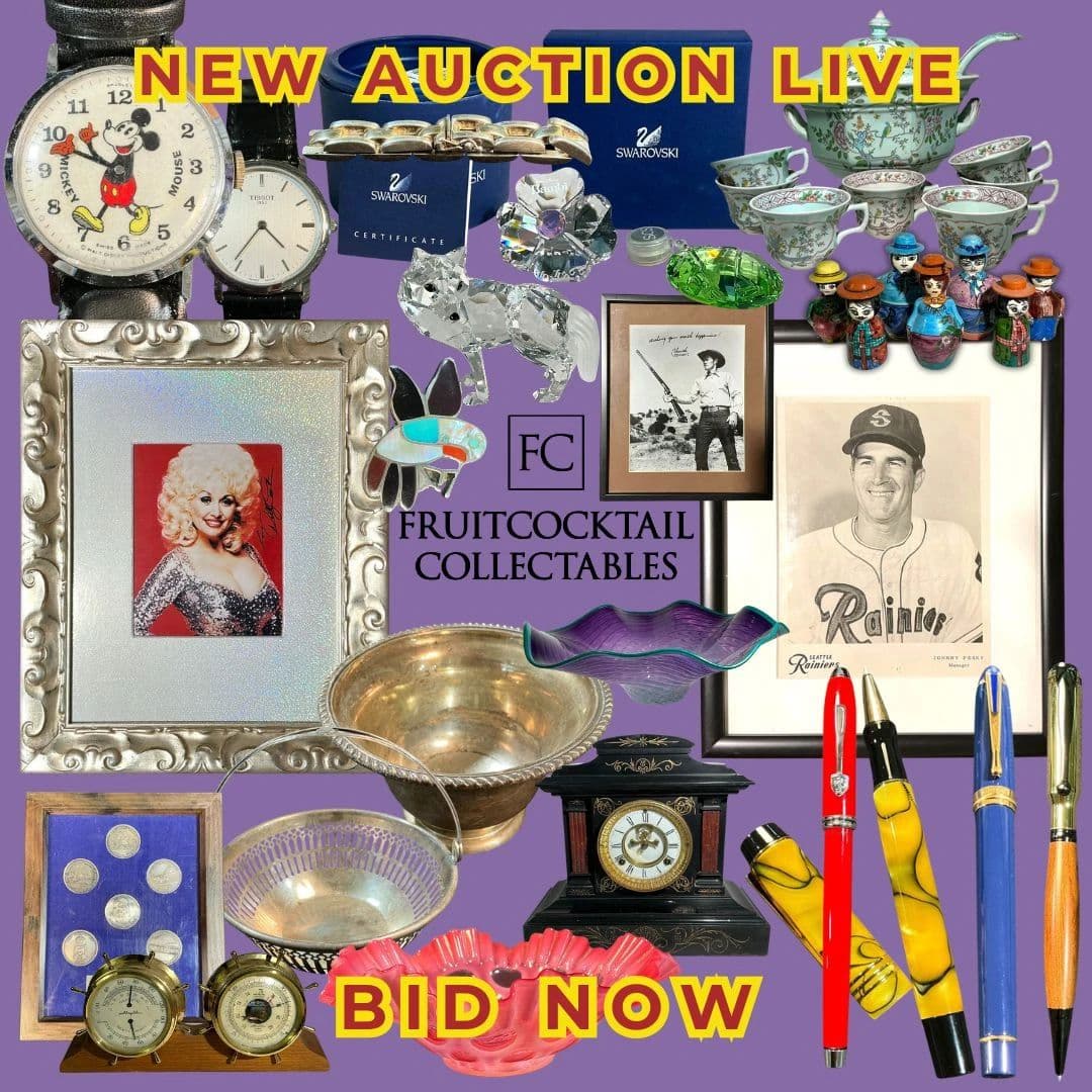 Autographs Including DOLLY PARTON, Swarovski Crystals, Writing Fountain Pens, Silver, Jewelry + photo 1