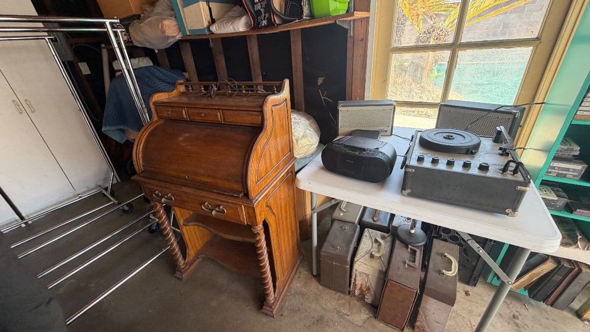 Blow out, Whittier, jazz musician, records, art, clothing, living room set, tools, antiques photo 5