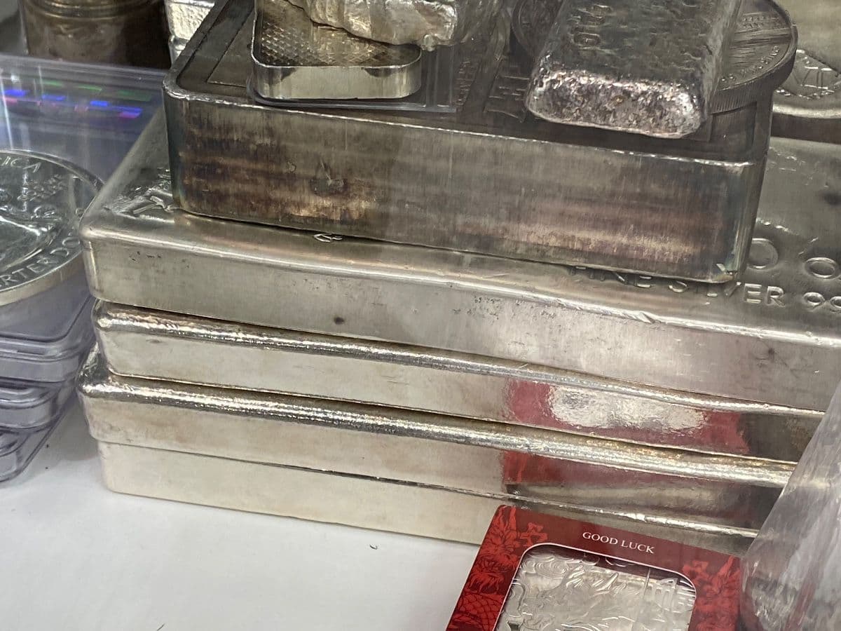 19c Sterling silver coin + Sterling silver bar + raw sterling bar + scrap silver .850+ .925 + .999 photo 6