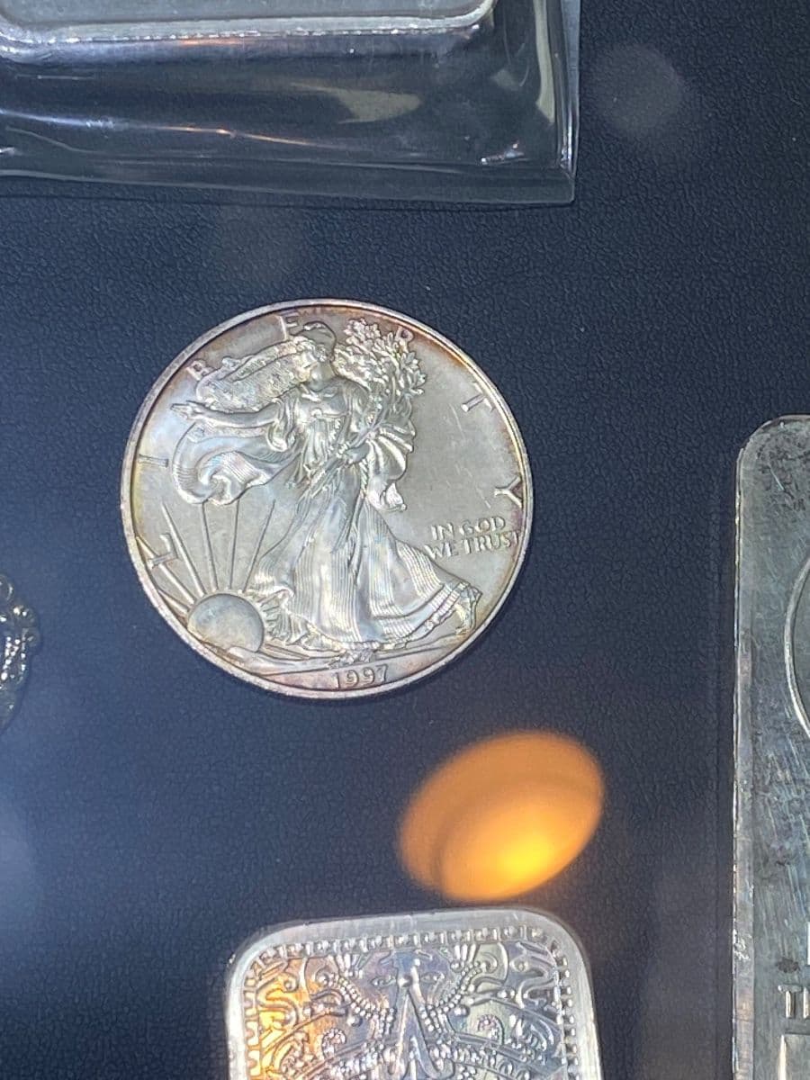 19c Sterling silver coin + Sterling silver bar + raw sterling bar + scrap silver .850+ .925 + .999 photo 1