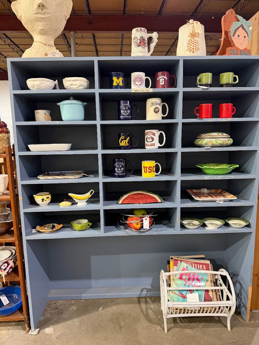 Packed Vintage MCM Housewares, Art, Clothing, Barware, Treasures! photo 2