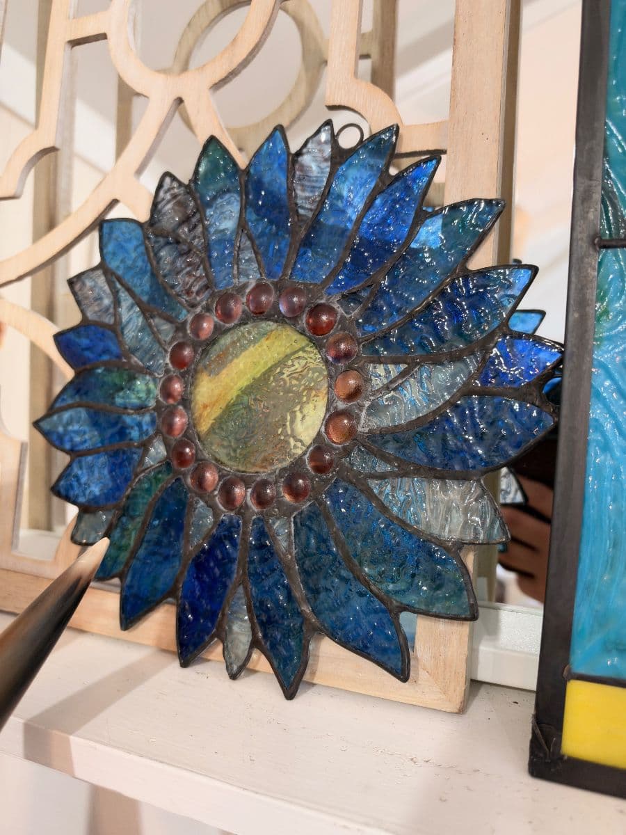 Nashville Multi-Estate Sale | Disney Art, Stained Glass, Leather Chaise, Beatles LPs photo 9