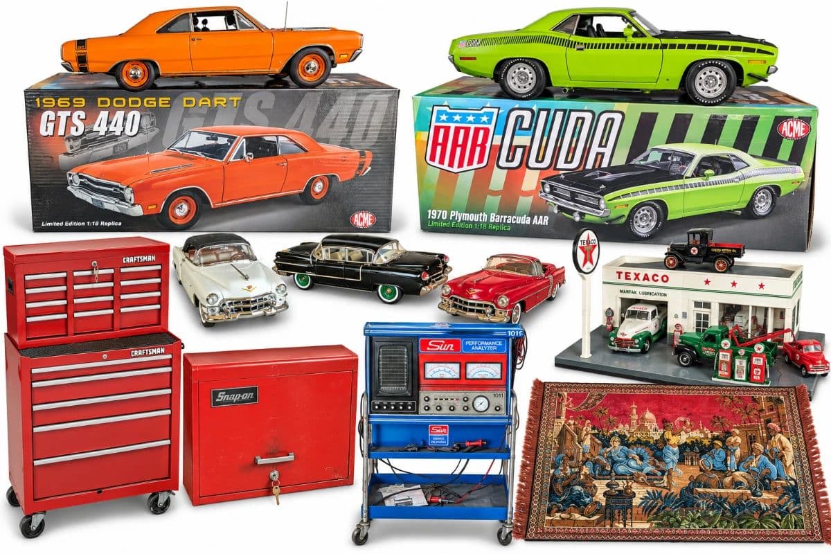 Model Car Collection & Automotive Garage Estate Auction photo 1
