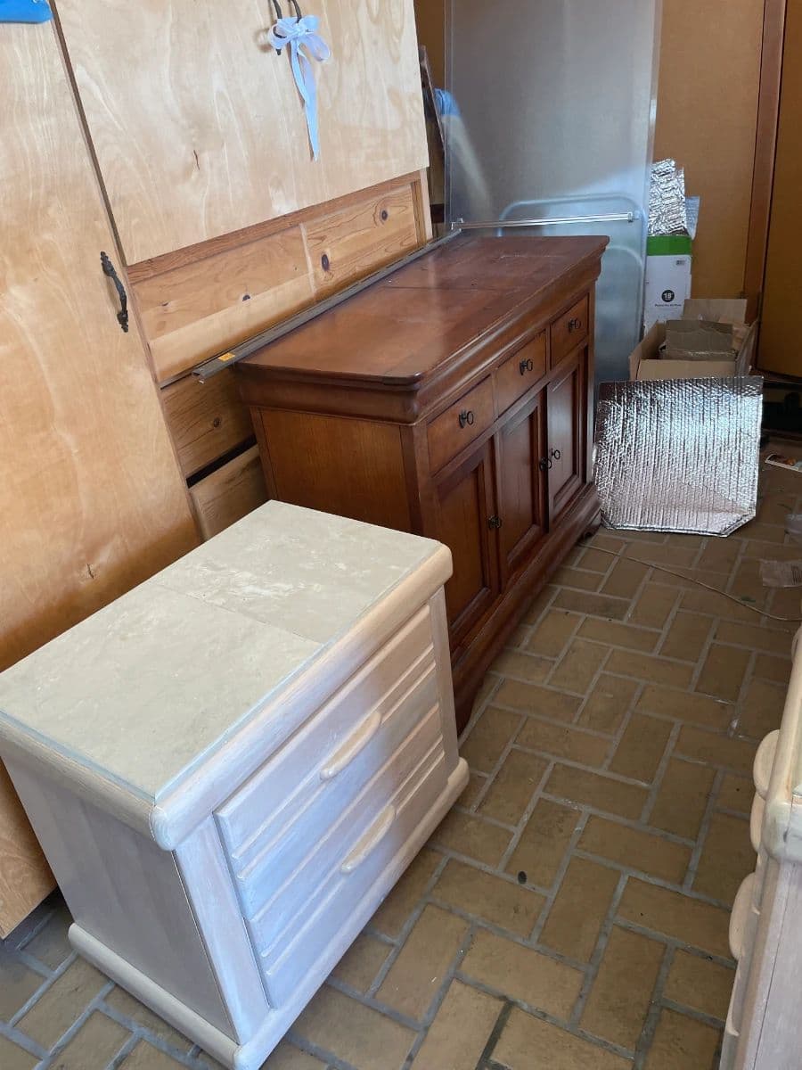 Collection of furniture, records, art, notions and more photo 12