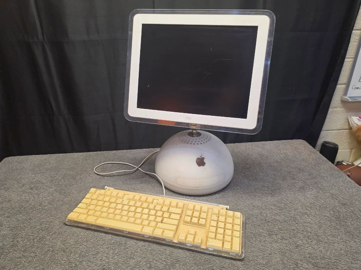 iMac, Laserdisc Player, Hope Chest, Collectibles, Purses, Vintage, Perfume, Tools, Glass, and More!! photo 1