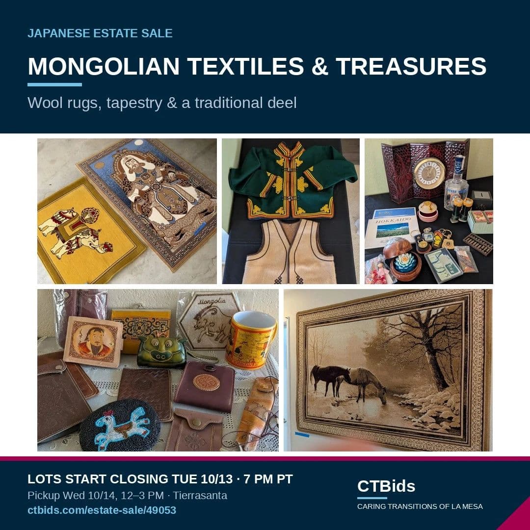 Japanese Estate Sale: Art, Dolls, Lacquerware, Tools and More - Bidding ends 10/13 photo 4