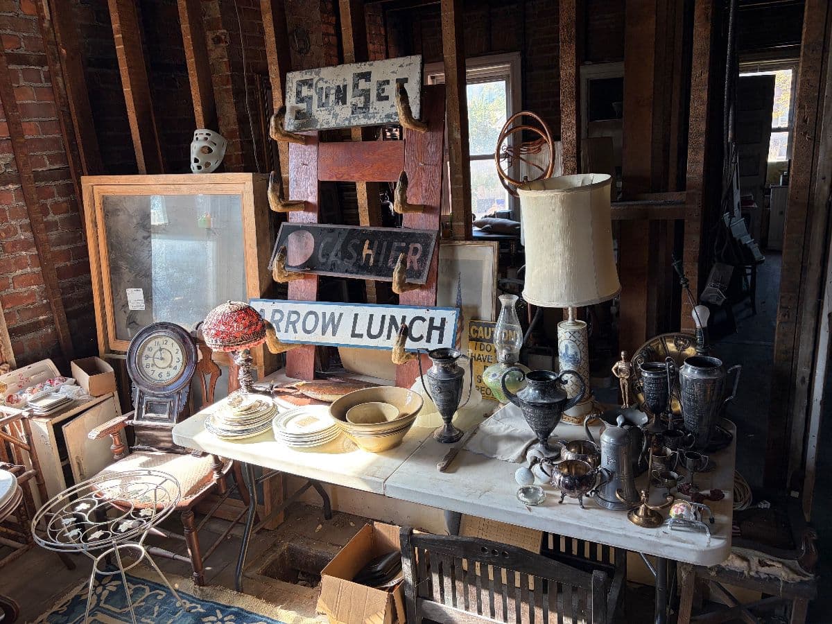Dig Detroit: Corktown, Uranium glass, Antiques, Signs, Art and more photo 5