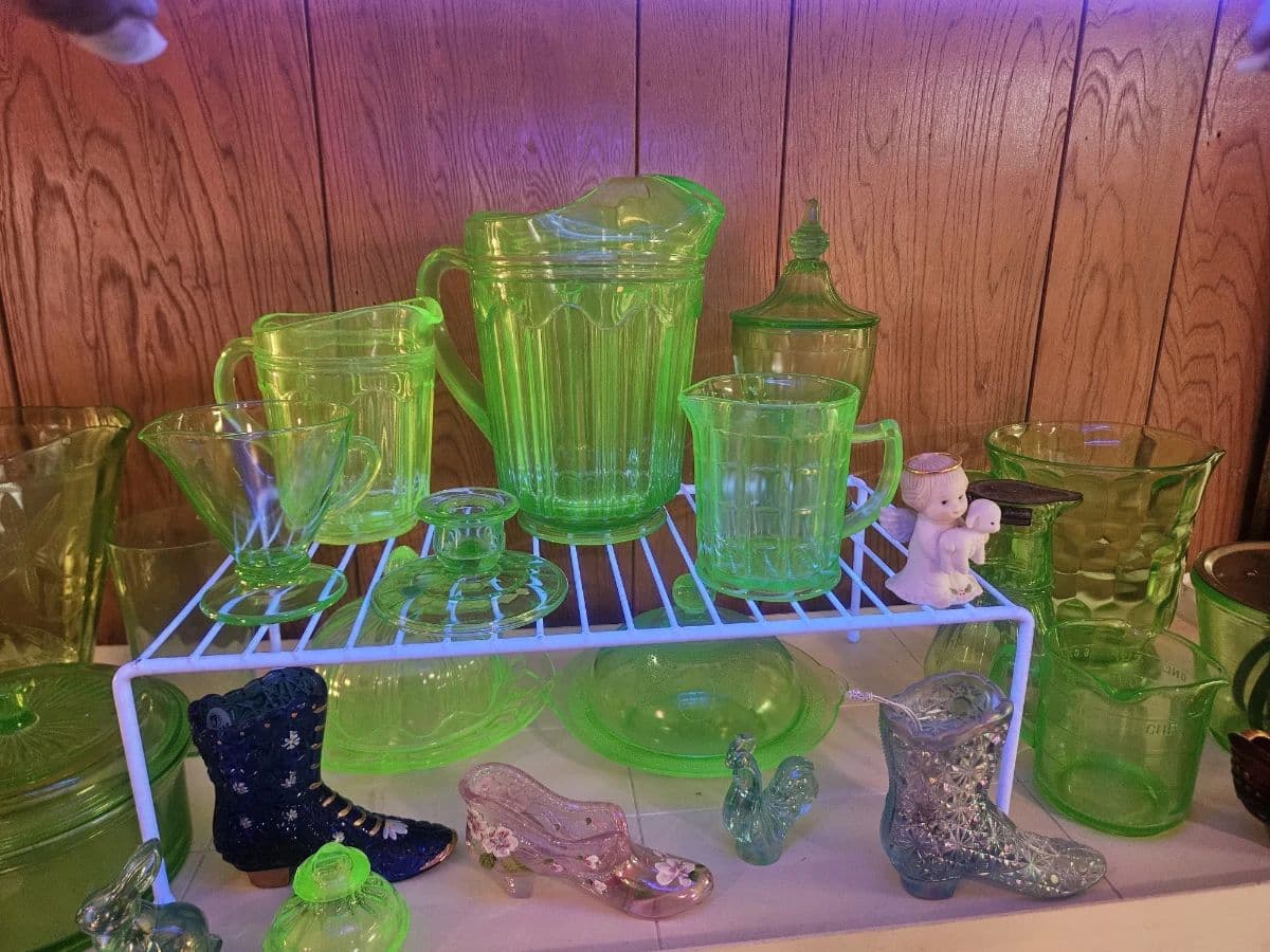 VINTAGE BANGER - a ton of Vaseline Glass, vintage Tonka Toys, Sports Memorabilia, Custom Jewelry photo 3