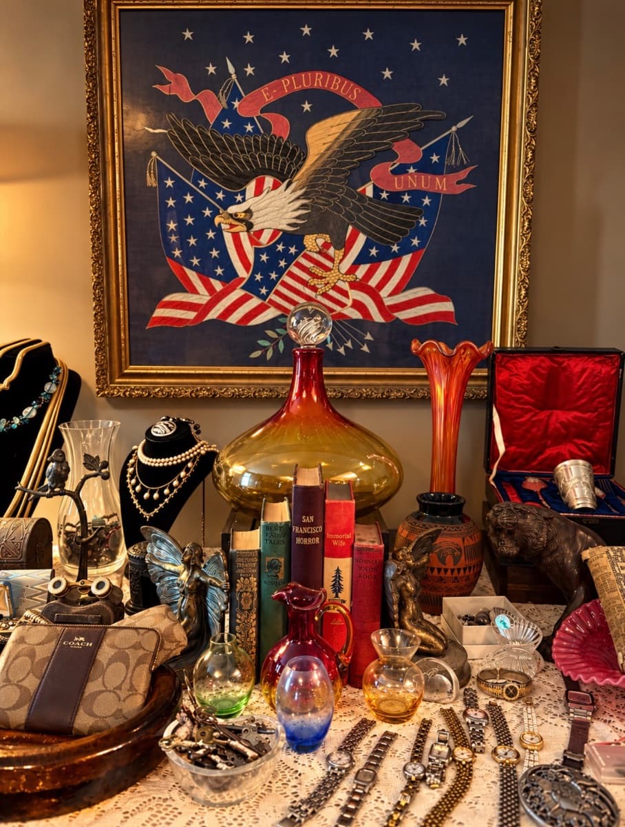 SACRAMENTO ESTATE SALE — SWAROVSKI CRYSTAL, JEWELRY, VINTAGE TREASURES & GARAGE PICKIN’! photo 1