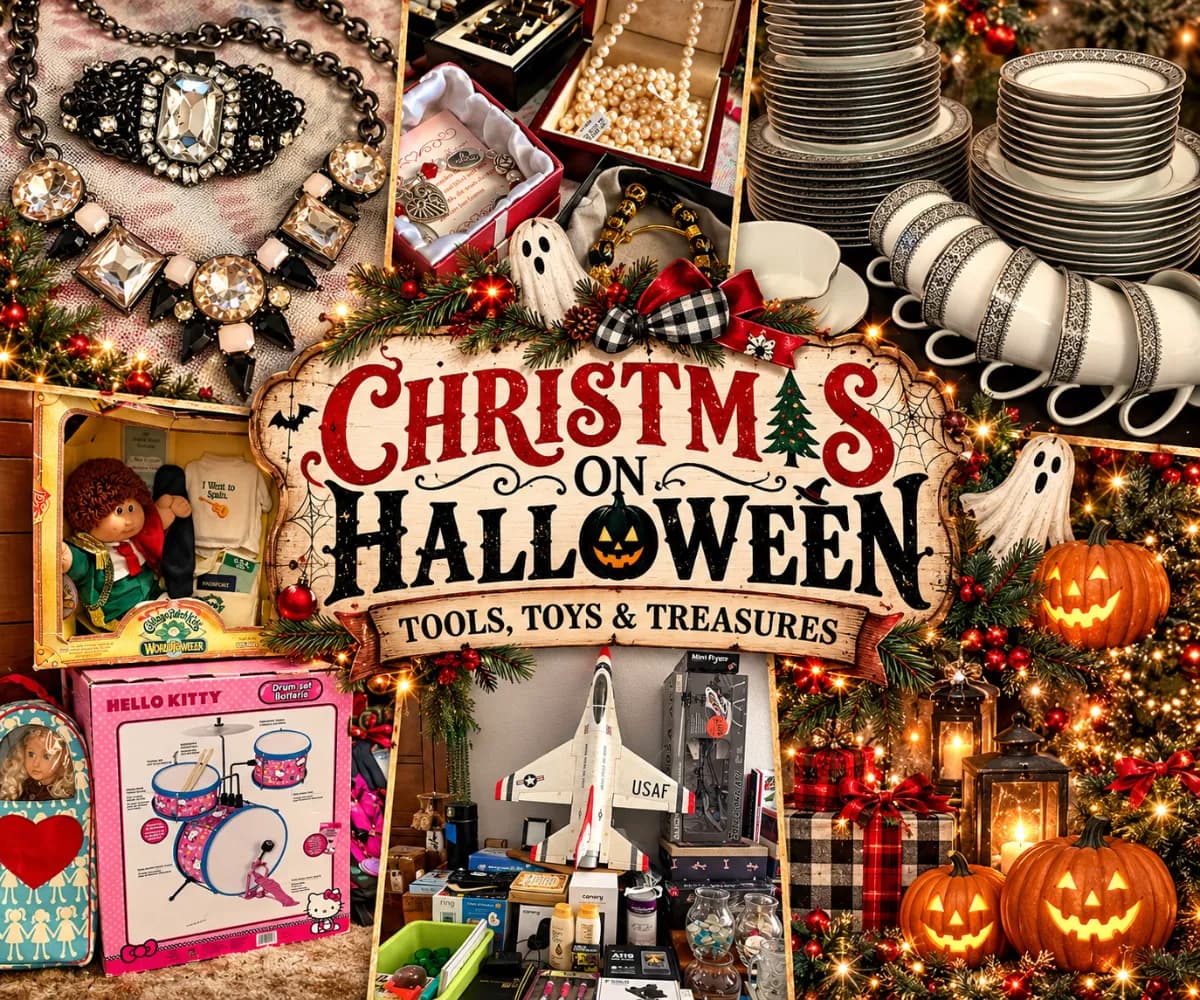 ๐๐ Christmas on Halloween: Tools, Toys & Treasures photo 1