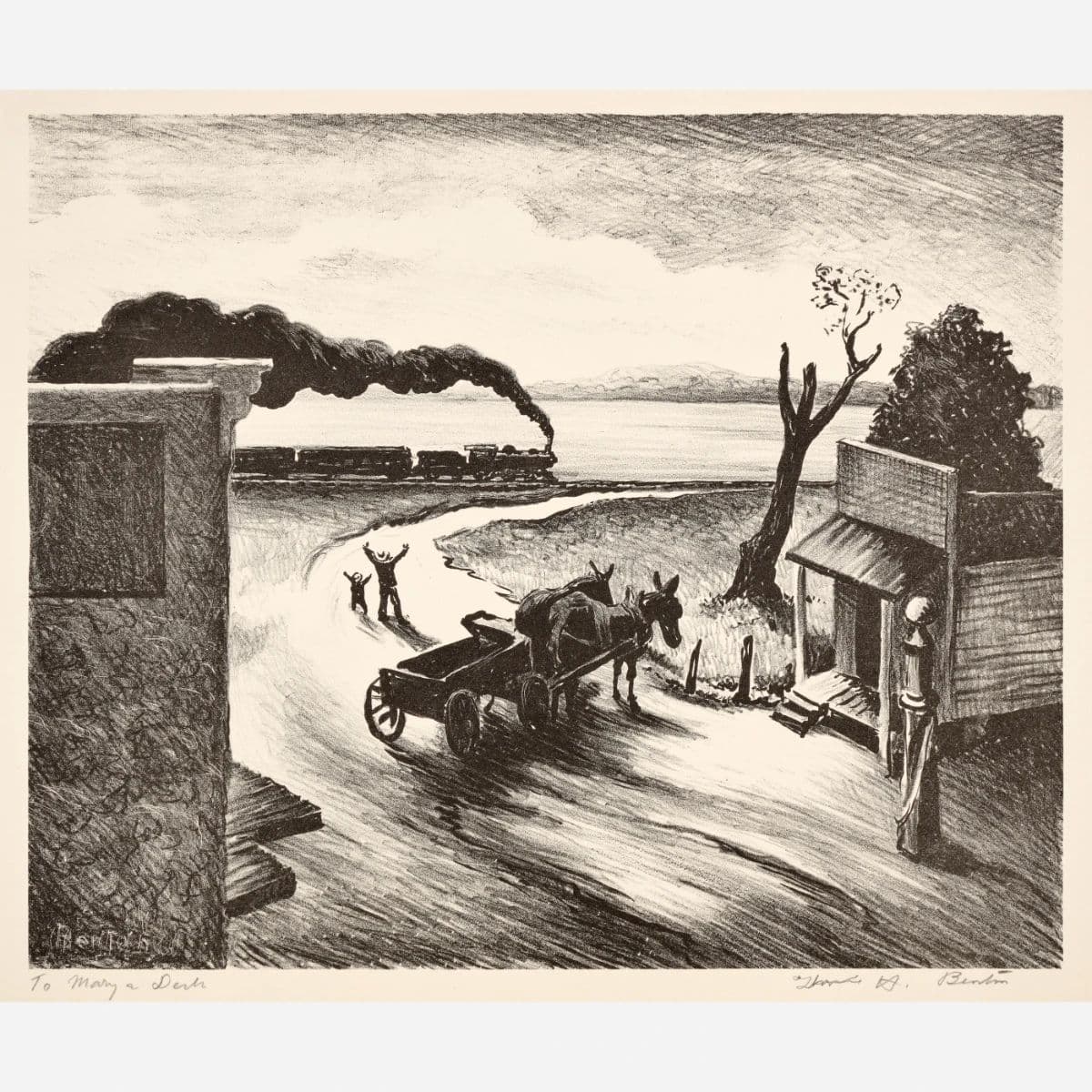 Lithographs of Thomas Hart Benton: The Clarence R. Decker Collection photo 5