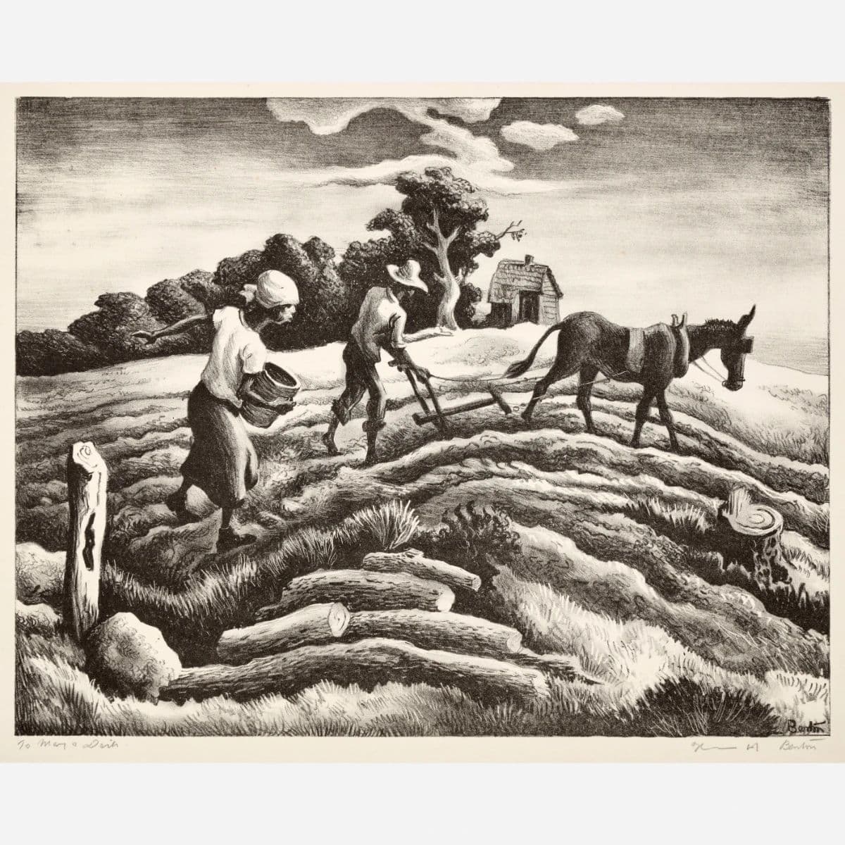 Lithographs of Thomas Hart Benton: The Clarence R. Decker Collection photo 10