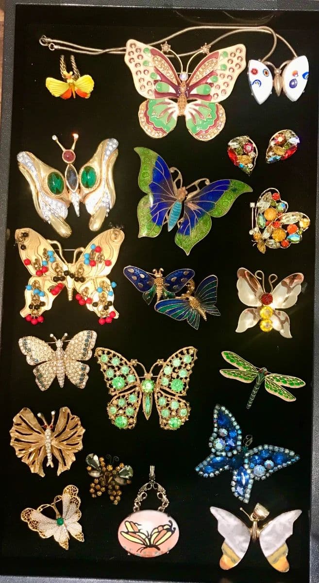 BUTTERFLIES, STERLING, VINTAGE COSTUME and NATIVE AMERICAN JEWELRY photo 4