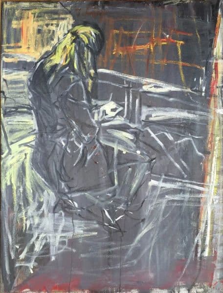 White Keys - Oil on canvas Painting photo 1