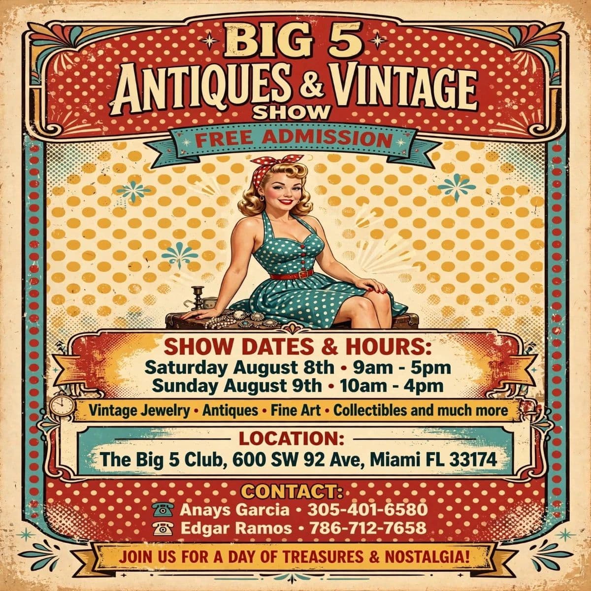 Antique & Collectibles Show at The Big 5! photo 1