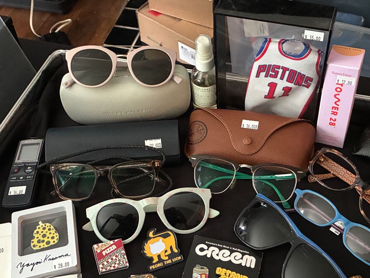 Poof! CD & Record Collection, Collectible Shoes, West Elm & More Green Acres Detroit Estate Sale photo 10