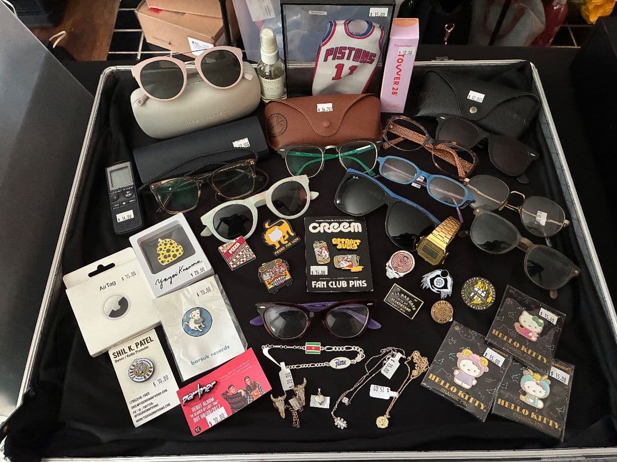 Poof! CD & Record Collection, Collectible Shoes, West Elm & More Green Acres Detroit Estate Sale photo 8