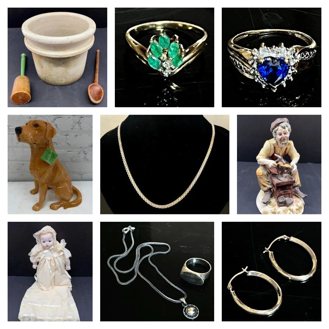 August Fine Jewelry, Coins, Stamps, Decor & More! Multi-seller Warehouse Sale Ends 8/12, PU 8/14 photo 5